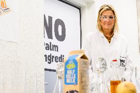 Queen Maxima Visits Foodvalley Wageningen - The Netherlands