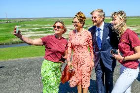 Dutch Royal Couple Visits Hogeland - Netherlands