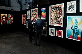 Opening Of The Exhibition Obey: The Art Of Shepard Fairey In Milano