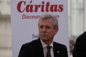 Alfonso Rueda Inaugurates New Caritas Building