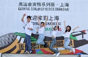 (SP)CHINA-SHANGHAI-OLYMPIC QUALIFIER SERIES-PREPARATION (CN)