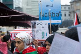 Demonstration To Commemorate The Nakba In Bonn
