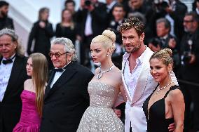 "Furiosa: A Mad Max Saga" Red Carpet - The 77th Annual Cannes Film Festival