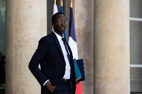 Council Of Ministers At The Elysee Palace