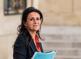 Council Of Ministers At The Elysee Palace