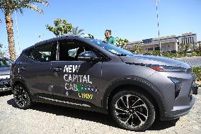 EGYPT-NEW ADMINISTRATIVE CAPITAL-ELECTRIC TAXIS-PILOT PROGRAM
