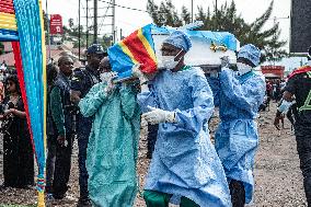 DR CONGO-GOMA-IDP SITES-DEADLY BOMBINGS-FUNERAL