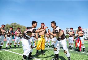 CHINA-LIAONING-FUXIN-ETHNIC CULTURE-LESSONS (CN)