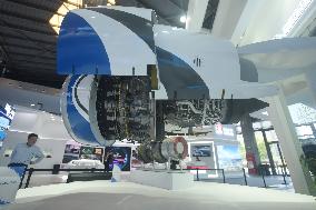 CJ1000A Engine at Brands China 2024 Expo in Shanghai