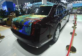 Hongqi Luxury Car at Brands China 2024 Expo in Shanghai