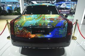 Hongqi Luxury Car at Brands China 2024 Expo in Shanghai