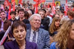 Communist Party EU Elections Rally - Paris