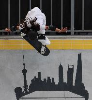 (SP)CHINA-SHANGHAI-OLYMPIC QUALIFIER SERIES SHANGHAI-SKATEBOARDING-WOMEN'S PARK-PRELIMS (CN)