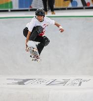 (SP)CHINA-SHANGHAI-OLYMPIC QUALIFIER SERIES SHANGHAI-SKATEBOARDING-WOMEN'S PARK-PRELIMS (CN)