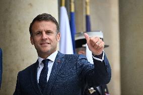 Macron Receives Thailand’s PM - Paris