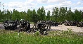 Spring Storm joint military exercise Pärnu, Estonia