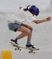 (SP)CHINA-SHANGHAI-OLYMPIC QUALIFIER SERIES SHANGHAI-SKATEBOARDING-MEN'S STREET-PRELIMS (CN)