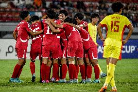 (SP)INDONESIA-BALI-AFC U17 WOMEN'S ASIAN CUP-SEMIFINAL-DPRK VS CHN