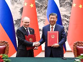 CHINA-BEIJING-XI JINPING-RUSSIA-PUTIN-TALKS (CN)