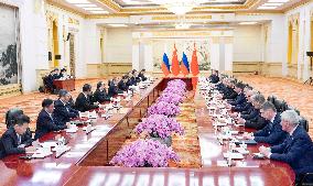CHINA-BEIJING-LI QIANG-RUSSIA-PUTIN-MEETING (CN)