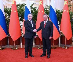 CHINA-BEIJING-LI QIANG-RUSSIA-PUTIN-MEETING (CN)