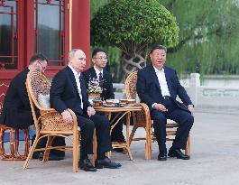 CHINA-BEIJING-XI JINPING-RUSSIA-PUTIN-RESTRICTIVE MEETING (CN)
