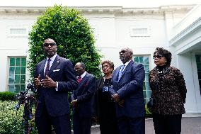 The Brown v. Board of Education plaintiffs - Washington