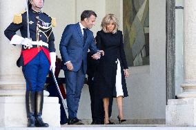 Emmanuel Macron meets with Ecuador President - Paris