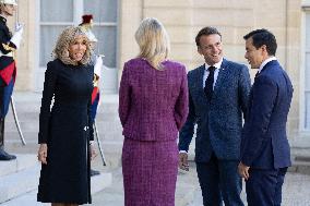 Emmanuel Macron meets with Ecuador President - Paris