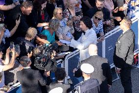Cannes Adam Driver Meets Fans At Megalopolis Screening DB