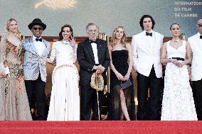 Annual Cannes Film Festival - Megalopolis Red Carpet - Cannes DN