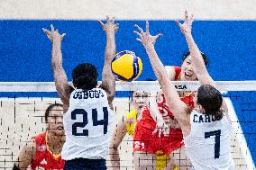 (SP)BRAZIL-RIO DE JANEIRO-VOLLEYBALL-NATIONS LEAGUE-WOMEN-CHN VS USA