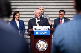 House Republican Presser On Israel Security Act - Washington