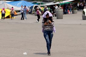High Temperatures Continue In Mexico City