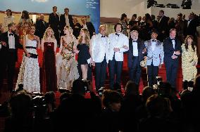 Cannes Megalopolis Leaving Red Carpet NG
