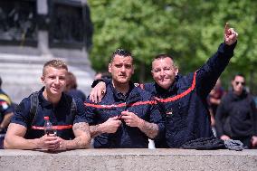 Firefighters Demonstrate - Paris