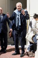 Cannes - John Voight Exits The Carlton