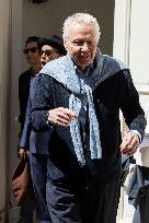 Cannes - John Voight Exits The Carlton