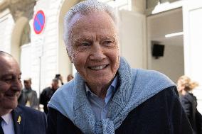 Cannes - John Voight Exits The Carlton