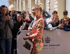 Cannes - Grace VanderWall Exits The Carlton