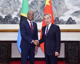 CHINA-BEIJING-WANG YI-TANZANIA-TALKS (CN)