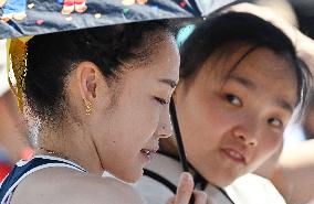 (SP)CHINA-SHANGHAI-OLYMPIC QUALIFIER SERIES SHANGHAI-SPORT CLIMBING-WOMEN'S BOULDER & LEAD-LEAD QUALIFICATION (CN)