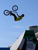 (SP)CHINA-SHANGHAI-OLYMPIC QUALIFIER SERIES SHANGHAI-CYCLING-BMX FREESTYLE (CN)