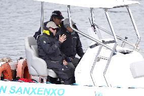 Former King Juan Carlos Enjoys Boat Ride - Spain