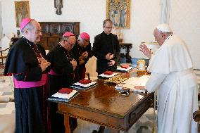 Pope Francis Private Audiences - Vatican