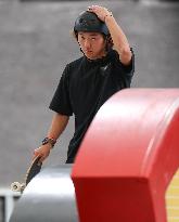 (SP)CHINA-SHANGHAI-OLYMPIC QUALIFIER SERIES SHANGHAI-SKATEBOARDING-MEN'S PARK-PRELIMS (CN)