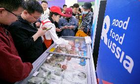 PR event for Russian foods in Harbin