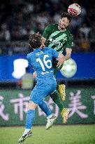 (SP)CHINA-HANGZHOU-FOOTBALL-CSL-ZHEJIANG VS NANTONG ZHIYUN (CN)