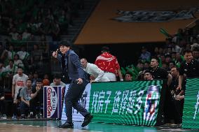 (SP)CHINA-SHENYANG-BASKETBALL-CBA-FINALS-LIAONING VS XINJIANG (CN)