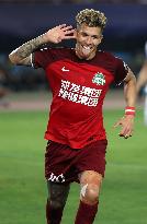 (SP)CHINA-ZHENGZHOU-FOOTBALL-CSL-HENAN VS WUHAN (CN)